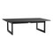Armen Living Grand 4 Piece Black Aluminum Outdoor Seating Set with Dark Gray Cushions 840254332768 - alternate 8